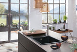 Villeroy & Boch Einbauspüle Siluet 60 TitanCeram Ebony CeramicPlus 1000x510mm reversibel