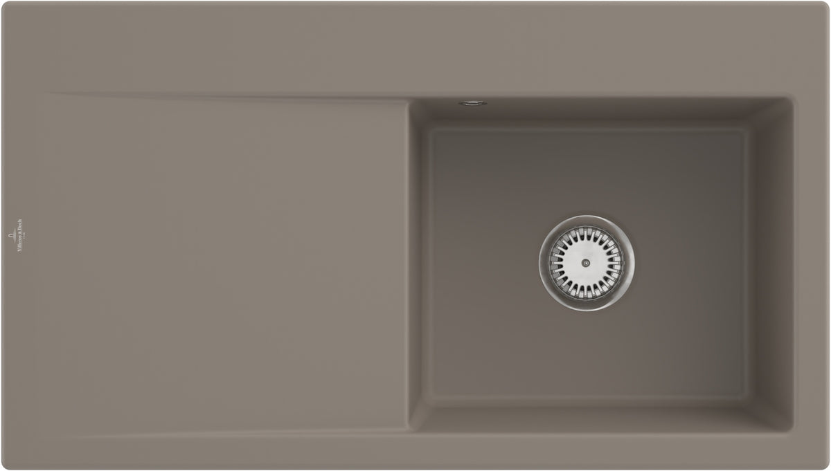 Villeroy & Boch Einbauspüle Subway Style 50 Weiß Alpin CeramicPlus 900 mm
