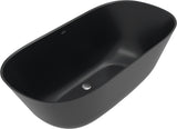 Villeroy & Boch Theano Freistehende Badewanne 1550x750mm Weiß Alpin Quaryl