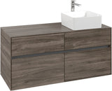 Villeroy & Boch Waschtischunterschrank Collaro C043 1200 mm Stone Oak mit 4 Auszügen