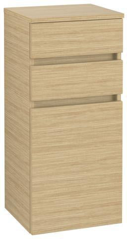 Villeroy & Boch Seitenschrank Legato B72801 400x870x350mm Eckig Soft Grey