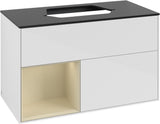 Villeroy & Boch Finion Waschtischunterschrank 1000 mm Glossy White Lacquer mit LED-Beleuchtung