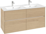 Villeroy & Boch Waschtischunterschrank Collaro C147 B0 1261 mm White Matt mit LED-Beleuchtung