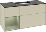Villeroy & Boch Finion Waschbeckenunterschrank 1200 mm Glossy White mit Beleuchtung