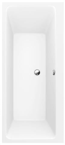 Villeroy & Boch Subway Badewanne 1800x800mm Rechteck Weiß Alpin Acryl Einbauwanne
