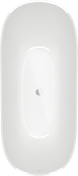 Villeroy & Boch Freistehende Badewanne Theano 1700x750mm Weiß Alpin Quaryl