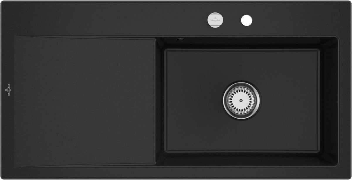 Villeroy & Boch Einbauspüle Subway Style 60 Weiß Alpin CeramicPlus 1000 mm