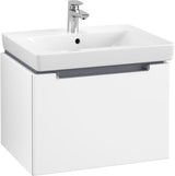 Villeroy & Boch Subway 2.0 Waschbeckenunterschrank A68710, 587 mm, White Matt, mit Auszug und SoftClosing
