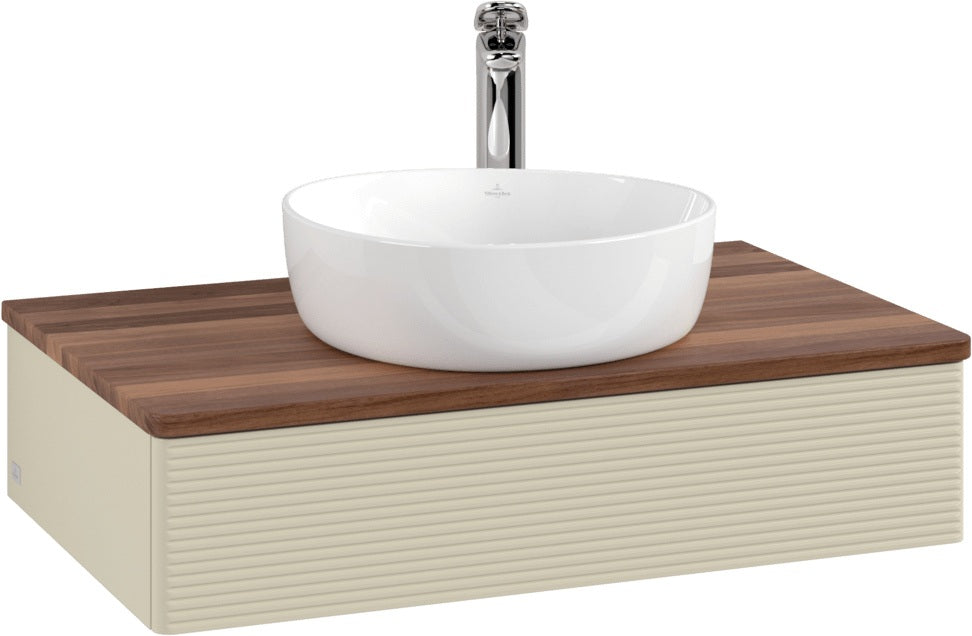 Villeroy & Boch Waschtischunterschrank Antao 800 mm Glossy White Lacquer mit Auszug