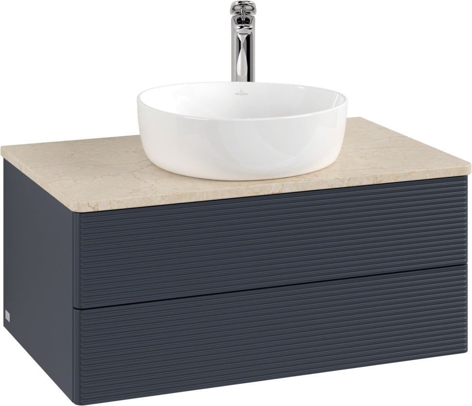 Villeroy & Boch Waschbeckenunterschrank Antao K19153 800x360x500mm Anthracite Matt Lacquer