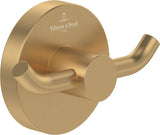 Villeroy & Boch Elements - Tender Doppel-Handtuchhaken, rund, Chrom, 76 mm, verdeckte Befestigung