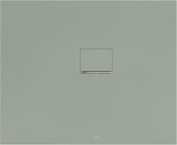 Villeroy & Boch Squaro Infinity Duschwanne 1100x700mm Morning Green – Rechteckig, Rutschhemmung C, Quaryl
