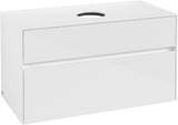 Villeroy & Boch Waschbeckenunterschrank Collaro C03800 Glossy White 1000 mm mit SoftClosing