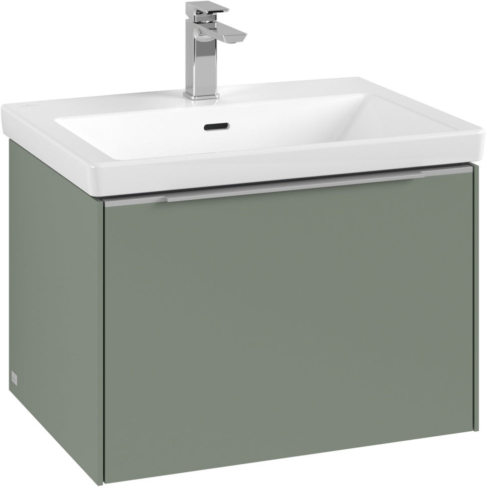 Villeroy & Boch Subway 3.0 Waschtischunterschrank C57500, 622 mm, Brilliant White, mit SoftClosing-Auszug
