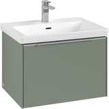 Villeroy & Boch Subway 3.0 Waschtischunterschrank C57500, 622 mm, Brilliant White, mit SoftClosing-Auszug