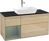 Villeroy & Boch Finion Waschtischunterschrank 1200 mm Glossy White Lacquer mit Beleuchtung