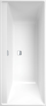 Villeroy & Boch Collaro Rechteck-Badewanne 1700x750mm Weiß Alpin – Acryl Einbauwanne mit Überlauf