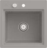 Villeroy & Boch Subway Style 50 S Flat Einbauspüle 500x510mm Stone White CeramicPlus