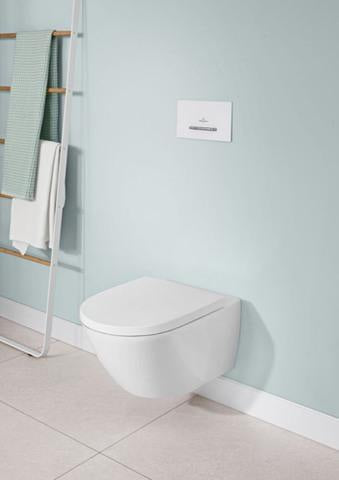 Villeroy & Boch Subway 3.0 Tiefspül-WC spülrandlos 370 mm wandhängend Weiß Alpin