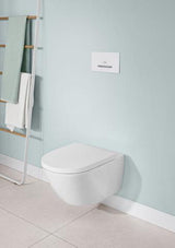 Villeroy & Boch Subway 3.0 Tiefspül-WC spülrandlos 370 mm wandhängend Weiß Alpin