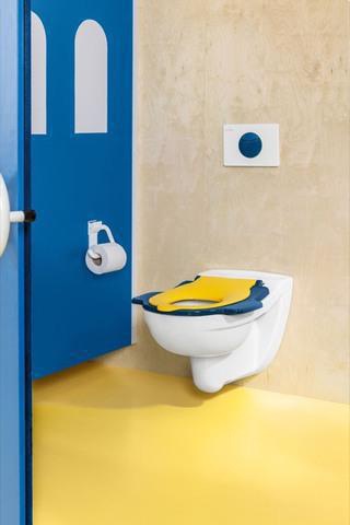 Villeroy & Boch ViConnect 100S Kids WC-Betätigungsplatte Ocean Blue – eckig, 205 x 145 mm