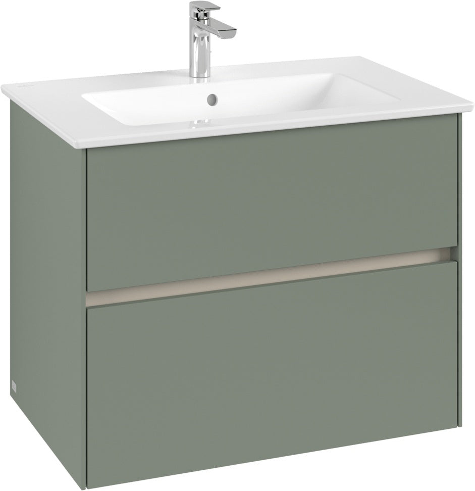 Villeroy & Boch Waschbeckenunterschrank Collaro C144 White Oak 761 mm mit SoftClosing