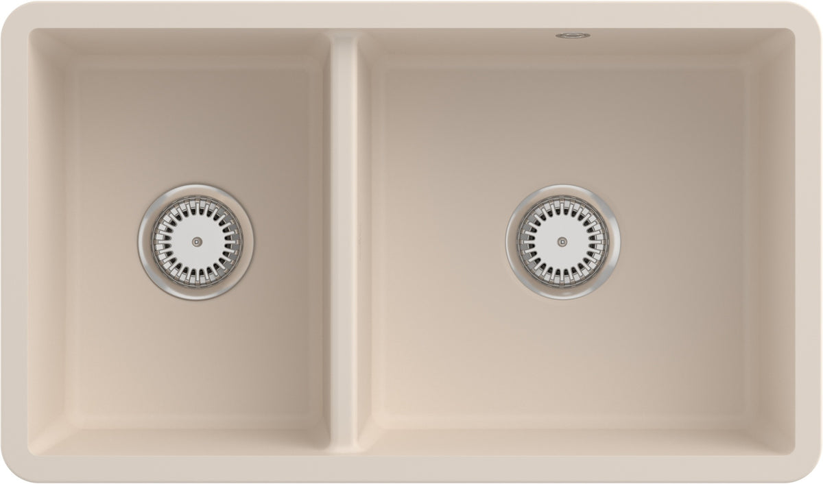 Villeroy & Boch Unterbauspüle Subway 80 U 338800AM Rechteck 750 x 440 mm Almond CeramicPlus