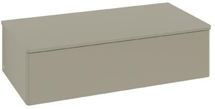 Villeroy & Boch Antao Sideboard 1000 mm – Wandhängend, Grau Matt, mit LED-Beleuchtung