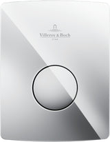 Villeroy & Boch ViConnect Urinal-Betätigungsplatte 921944 eckig verchromt 162x126x17 mm