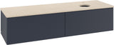 Villeroy & Boch Antao Waschtischunterschrank 1600 mm Anthrazit Matt – 2 Auszüge, Push-to-Open