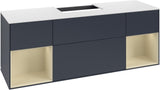 Villeroy & Boch Finion Waschtischunterschrank 1600 mm Glossy White Lacquer mit LED-Beleuchtung