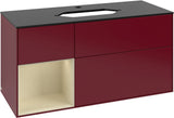 Villeroy & Boch Finion Waschtischunterschrank 1200 mm Glossy White Lacquer mit LED-Beleuchtung