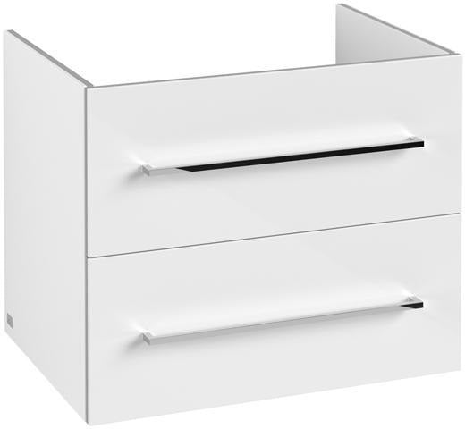 Villeroy & Boch Avento Waschtischunterschrank 630 mm Crystal Grey mit 2 Auszügen