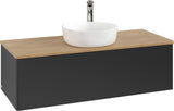 Villeroy & Boch Antao Waschbeckenunterschrank 1200 mm Anthrazit Matt Lack – Mit Auszug & Push-to-Open