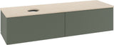 Villeroy & Boch Antao Waschbeckenunterschrank 1600 mm Anthracite Matt mit LED-Beleuchtung