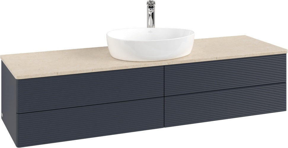 Villeroy & Boch Waschtischunterschrank Antao L25153 1600 mm Anthracite Matt Lacquer