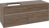 Villeroy & Boch Waschtischunterschrank Collaro C117 B0, 1400 mm, Arizona Oak, mit Beleuchtung