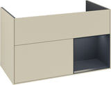 Villeroy & Boch Finion Waschtischunterschrank 996 mm White Matt Lacquer mit Beleuchtung