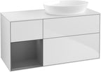 weiß / Mitteldichte Faserplatte (MDF) / GA41G K 1200x603x501mm White Matt