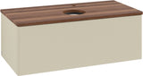 Villeroy & Boch Waschtischunterschrank Antao L31050 1000 mm Anthrazit Matt Lack mit LED-Beleuchtung