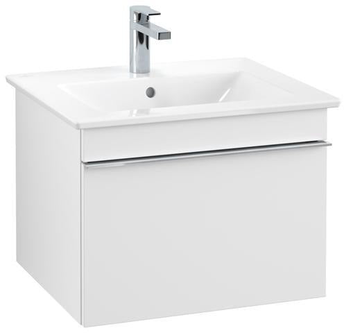 Villeroy & Boch Venticello Waschbeckenunterschrank 553 mm Glossy White – Wandhängend mit Auszug