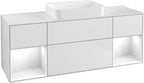 weiß / Mitteldichte Faserplatte (MDF) / G741G F 1600x603x501mm White Matt