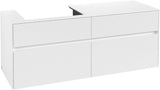 Villeroy & Boch Waschtischunterschrank Collaro White Matt 1400 mm mit 4 Auszügen