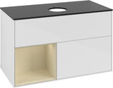 Villeroy & Boch Finion Waschtischunterschrank 1000 mm Glossy White Lacquer mit Beleuchtung