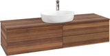Villeroy & Boch Waschtischunterschrank Antao K25051 1600 mm Warm Walnut mit 4 Auszügen