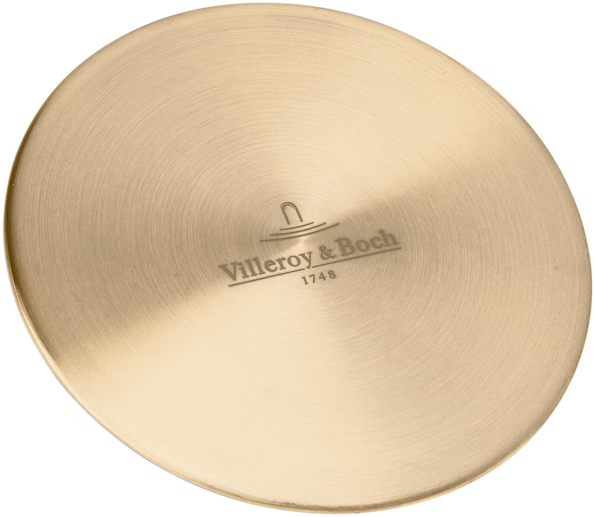 Villeroy & Boch Ventilabdeckung Cap 962415 aus massivem Edelstahl, rund, 115 mm