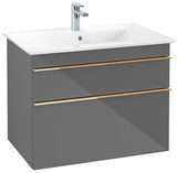 Villeroy & Boch VENTICELLO Waschtischunterschrank 753 mm Santana Oak mit 2 Auszügen und Glasabtrennungen