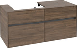 Villeroy & Boch Waschbeckenunterschrank Collaro C082 1200 mm Arizona Oak mit 4 Auszügen