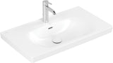 Villeroy & Boch Skyla Schrankwaschtisch 800 mm Stone White CeramicPlus – Rechteck, Wandmontage