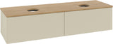 Villeroy & Boch Waschtischunterschrank Antao 1600 mm Anthrazit Matt – 2 Auszüge, SoftClosing